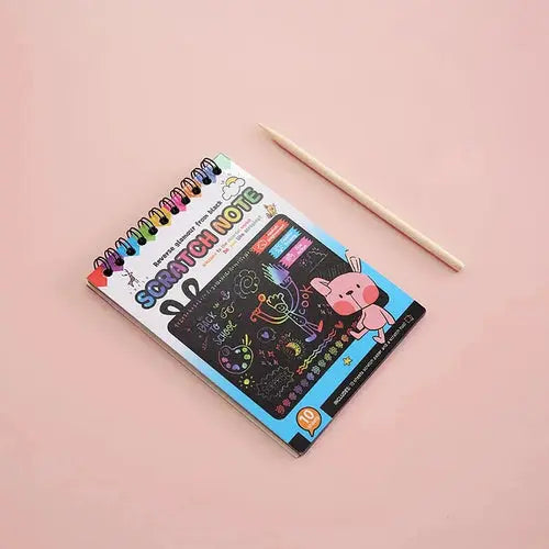 Montessori Scratch Painting Note Scratch Art Paper DIY Children Magic AliExpress