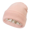 Unisex Satin Lined Anti Static Beanie Hat For Women Winter Silk Lining AliExpress
