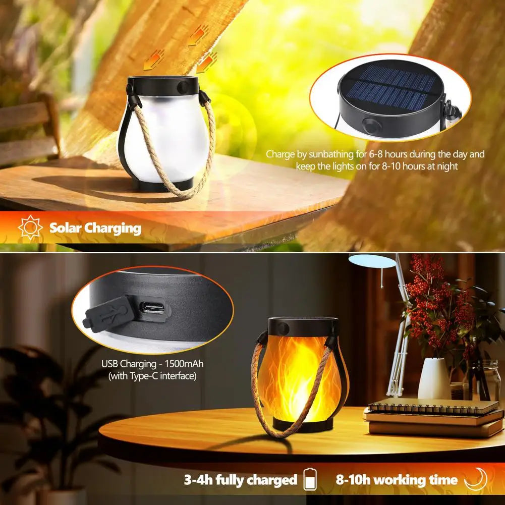 Dancing Flame Lantern – Romantic & Cozy Backyard Vibes!