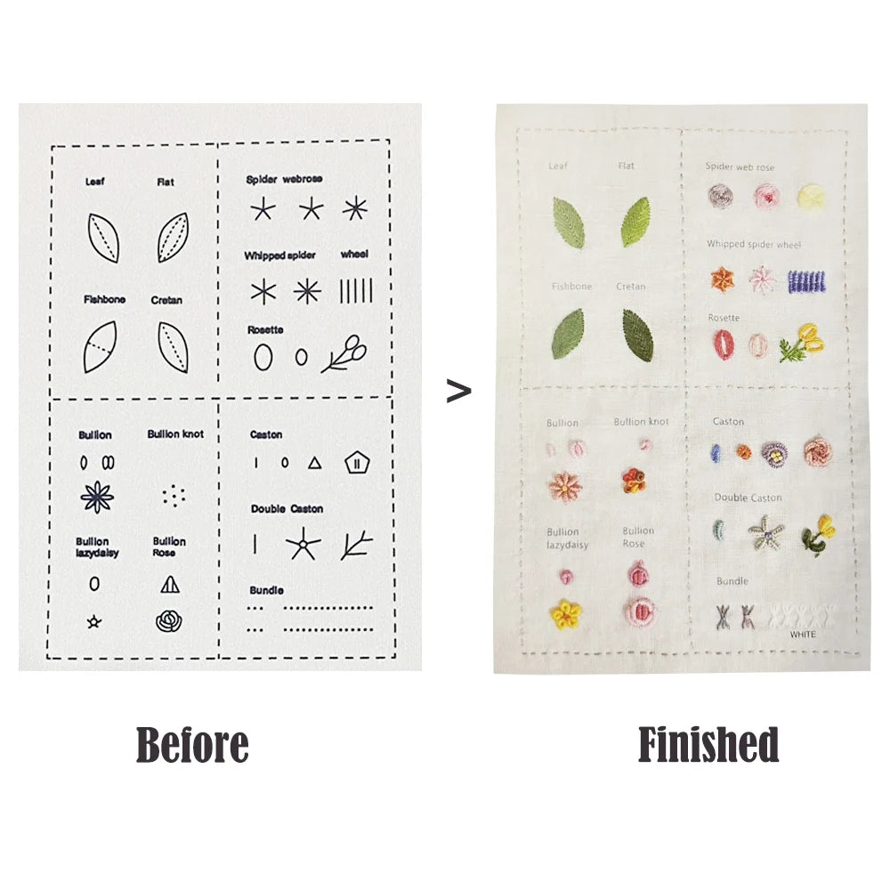 StitchCraft™ DIY Embroidery Book 🪡📘