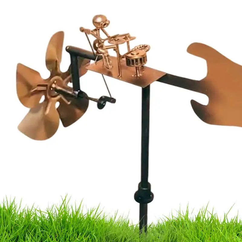 RhythmSpin – Drummer Decor That Dances with the Wind Yuan U Store