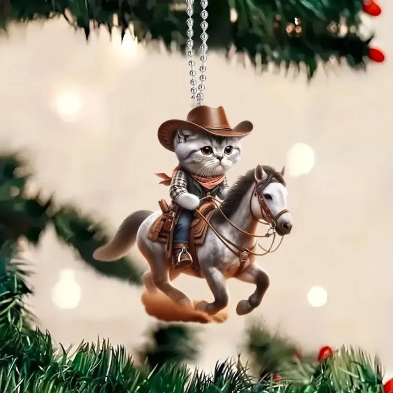 Creative Dog Backpack Keychain Pendant