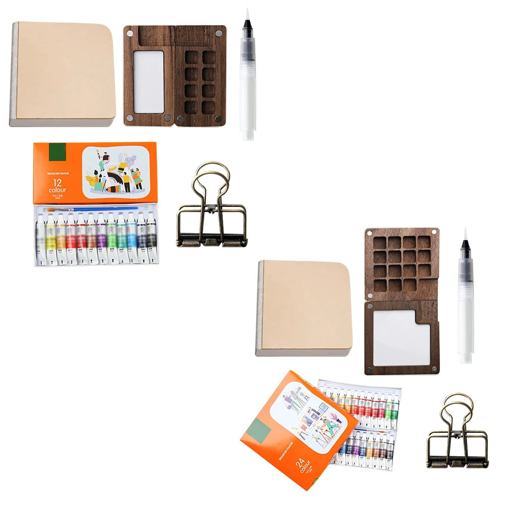 AquaTrek™ – Set de acuarelas de bolsillo para artistas viajeros 🎨