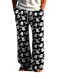 Pantalones de dormir estampados en 3D Ghost Four Seasons con aire acondicionado, pantalones casuales, modernos, cómodos y transpirables para el hogar