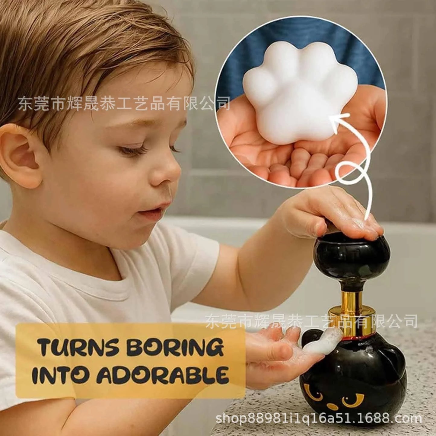 PawFoam™ Dispenser – Cute Cleanliness at Your Fingertips