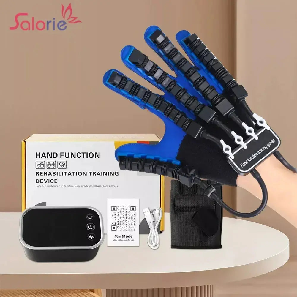 Left & Right Hand Finger Rehabilitation Exerciser Robot Gloves Stroke AliExpress