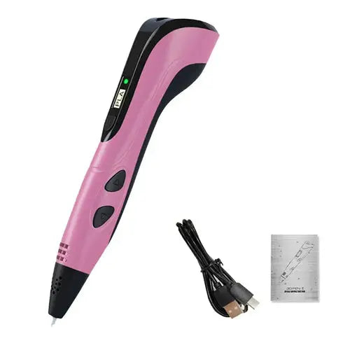 3D Print Pen Printing Pen Set PLA Filament Drawing Print Kids Adult