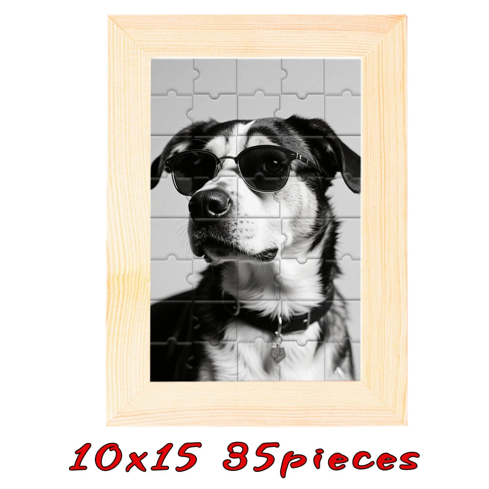 MemoryFrame™ Rompecabezas de Madera 🧩💖 Construye los Momentos que Amas