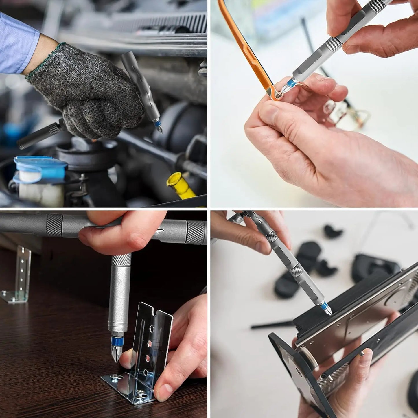 Pocket-Sized Powerhouse – 24 Tools in 1 Magnetic Screwdriver!