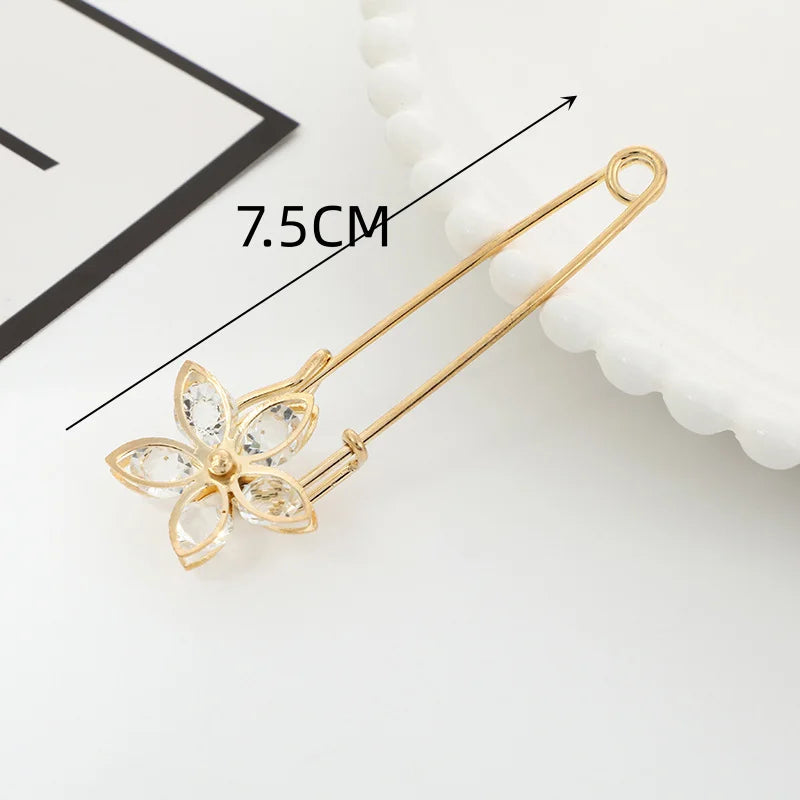 Sparkle & Secure Rhinestone Pin Younguo Jewelry Store