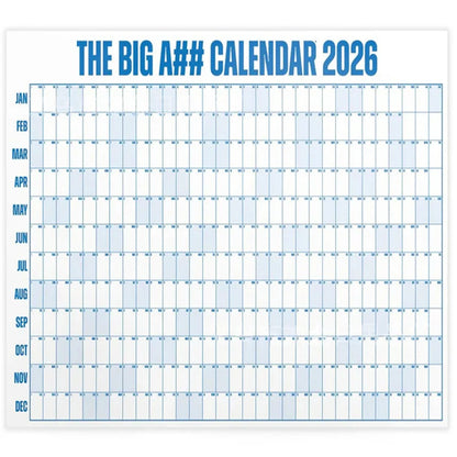 FocusFlow™ 2026 Year-at-a-Glance Planner 🖊️📅