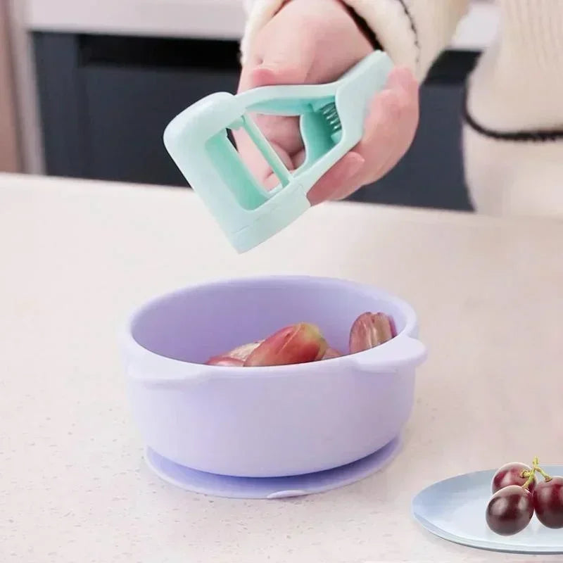 SlicePop™ Fruit Cutter 🍅✨ — Fast, Even Slices Every Time