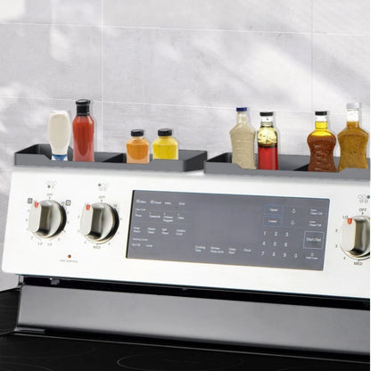 Space-Saving Magnetic Rack – Holds Spices, Utensils & More!