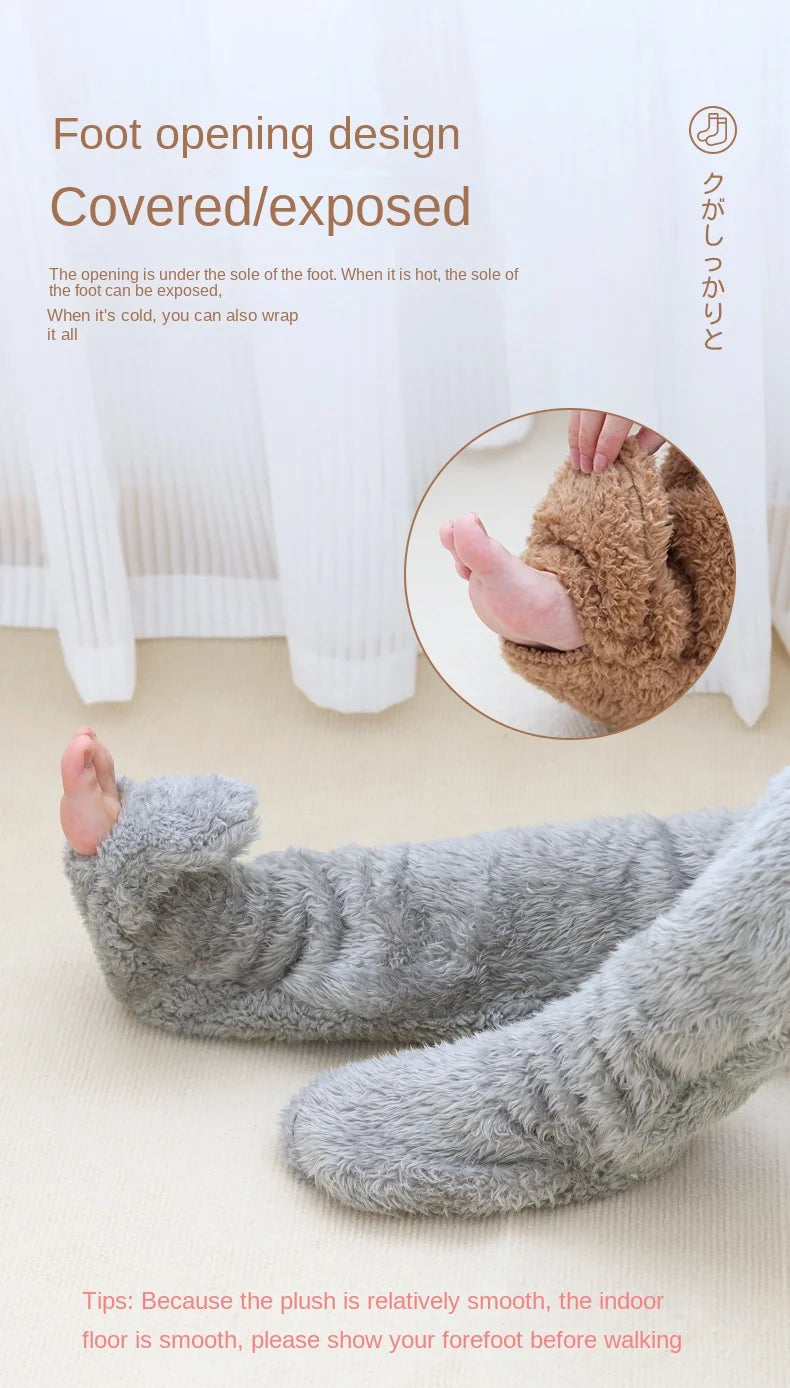 Ultra-Soft Fuzzy Long Winter Socks – Keep Your Feet Warm & Cozy All Season Colisa Blanket Store