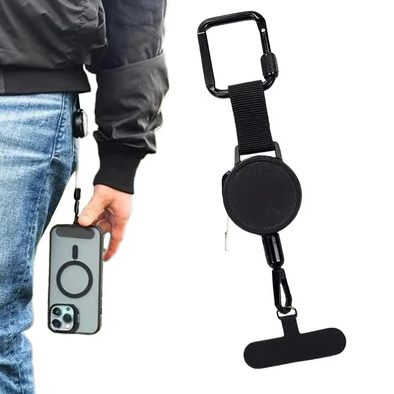 Retractable Phone Leash – Anti-Theft & Hands-Free Convenience!
