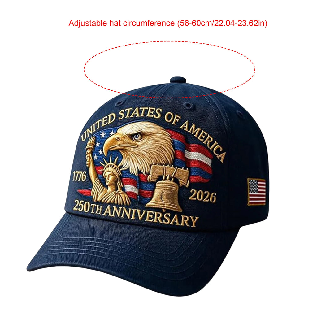 LibertyRetro™ 250th Anniversary Hat 🇺🇸✨ Wear the Legacy