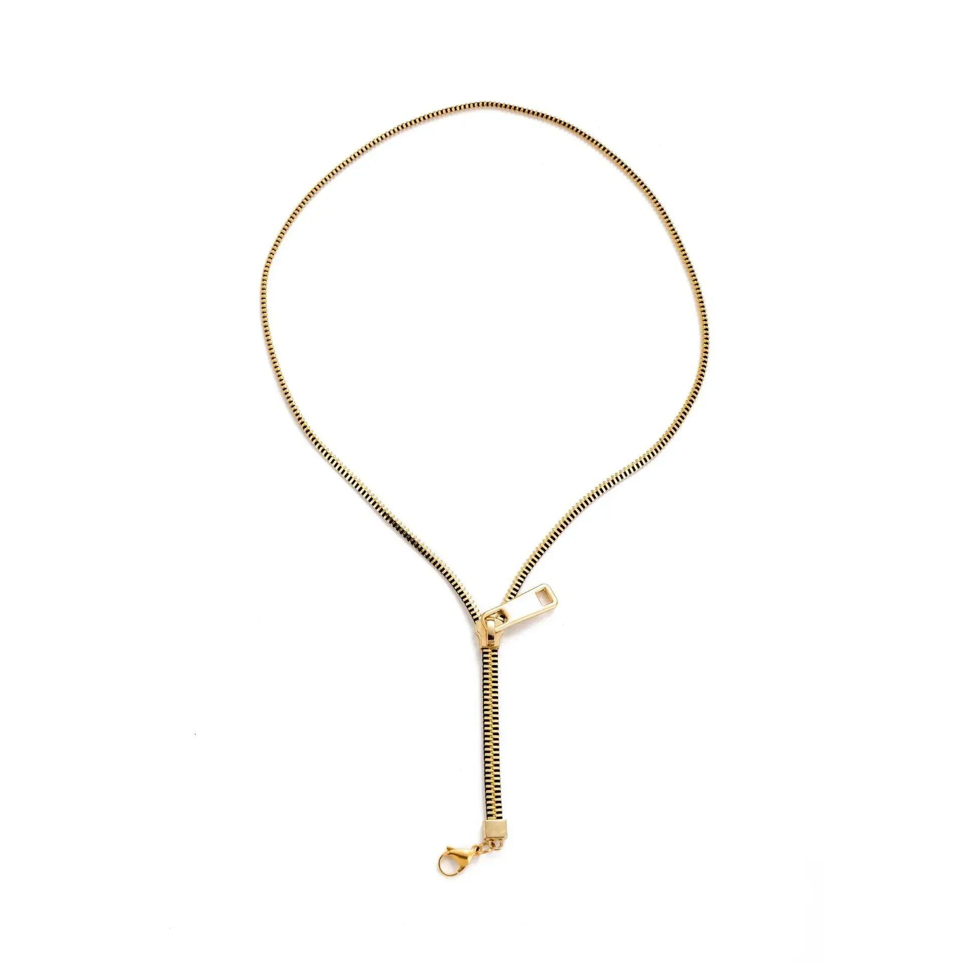 ZipGlam™ – Adjustable Necklace & Bracelet Duo