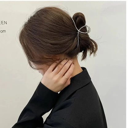 Hair clip, ART839, gold color Scarlet Chaos