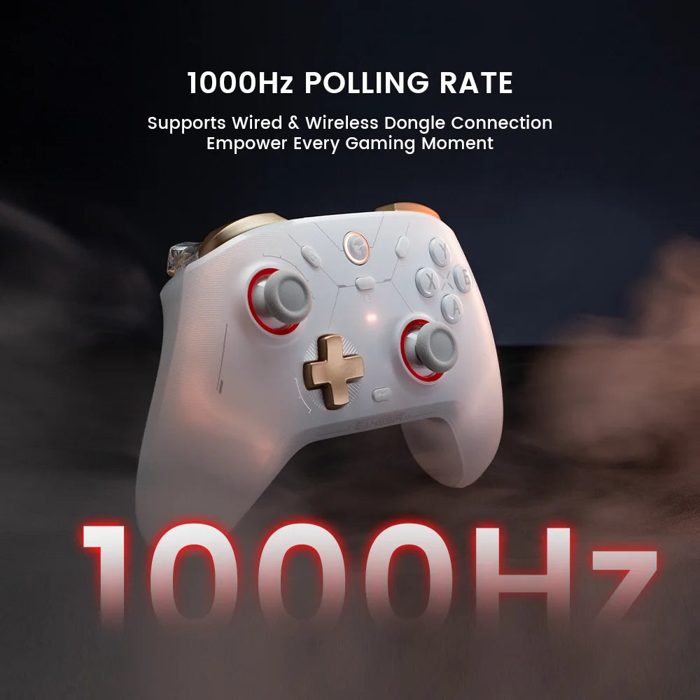 GameSir Cyclone 2 Wireless Controller for Nintendo Switch 2 / iPhone / Android, Bluetooth Gamepad with Hall Effect Triggers