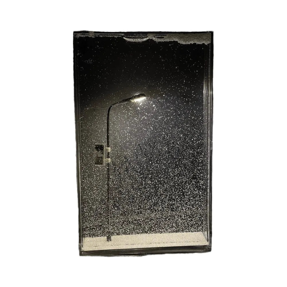 Snowy Bliss DIY Lamp: Create Your Winter Wonderland Indoors! Every Day Home Store Store