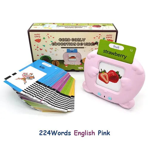 Máquina de aprendizaje para niños: tarjetas didácticas parlantes para preescolar