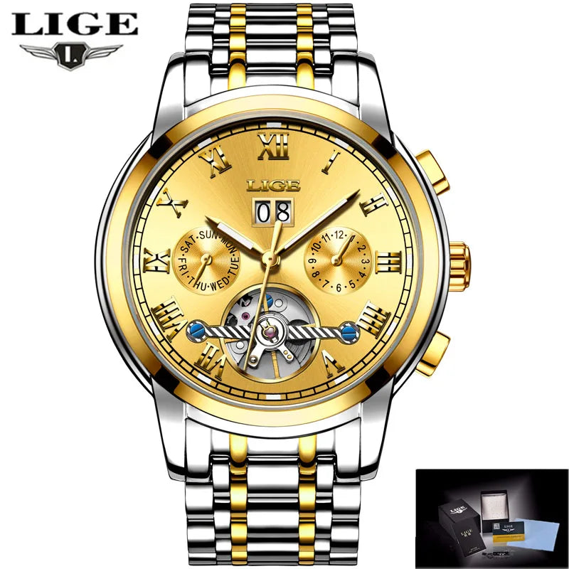 CrystalX Skeleton Men's Mechanical Watch South Bay Evans General Store