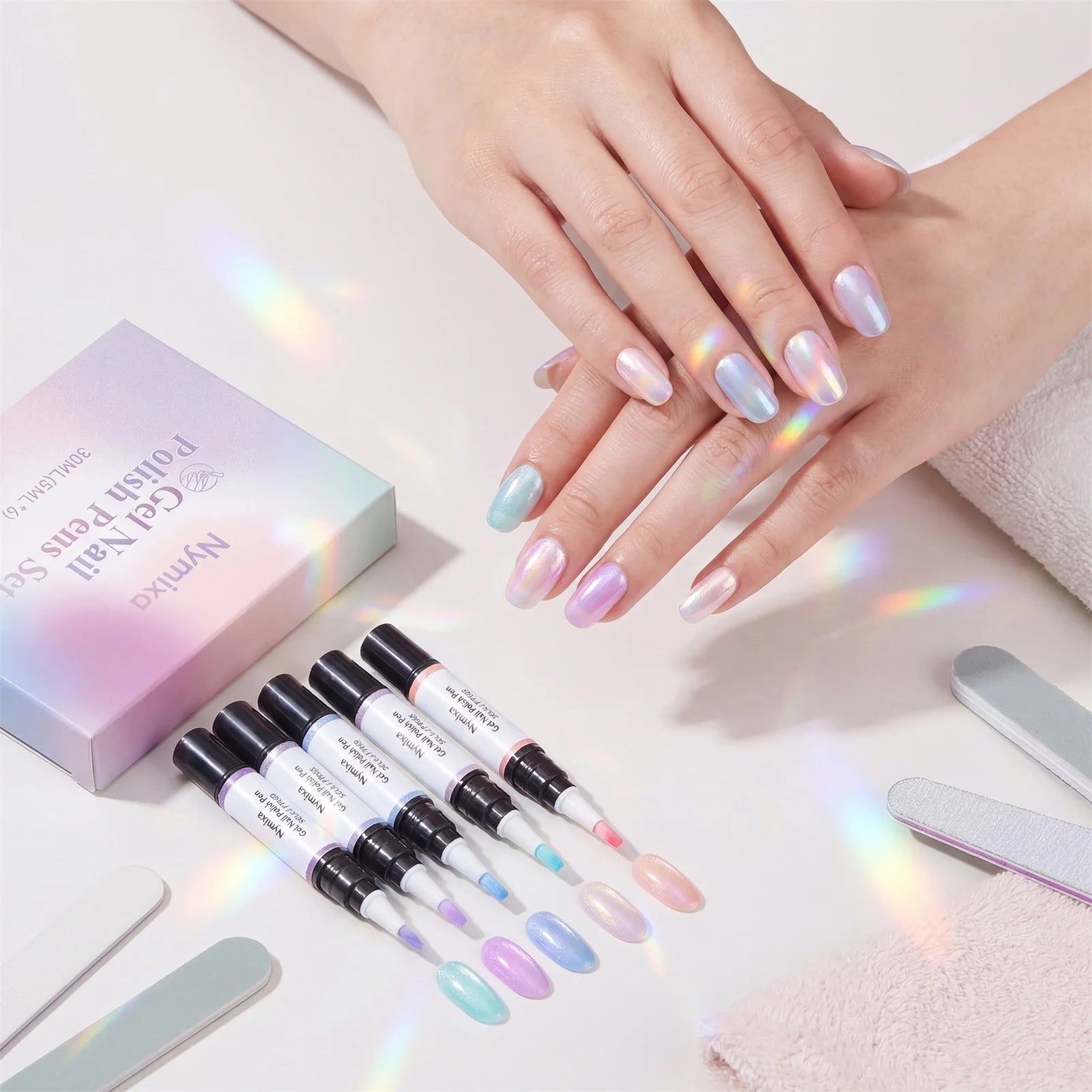 GlamGel™ Nail Pen Set 💅✨ — Salon Nails in One Easy Step