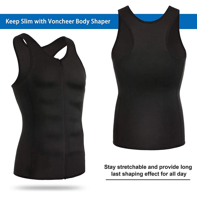 SlimFit Pro Vest – Zip, Tone & Transform Effortlessly!