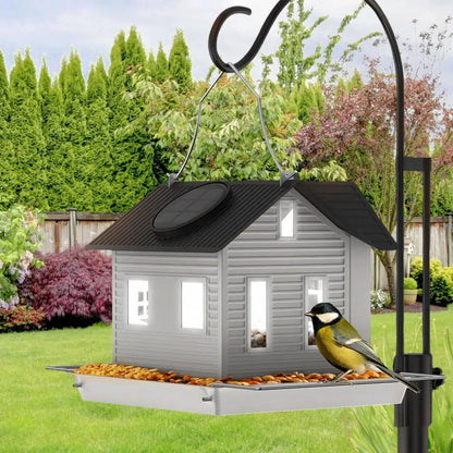EcoGlow Feeder – Solar-Powered Dining for Birds