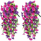 2pcs Artificial Hanging Flowers