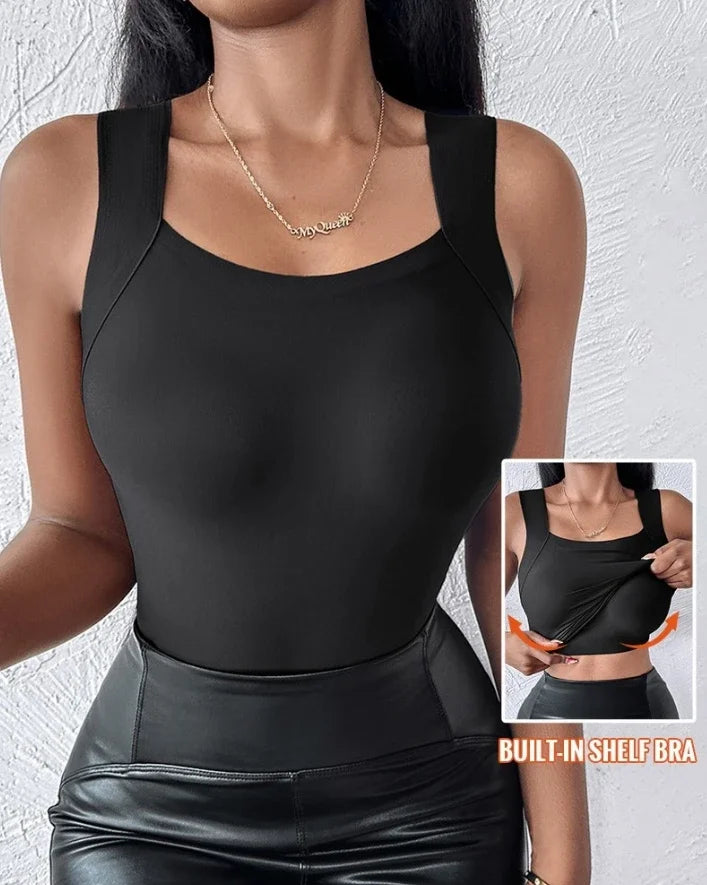 Top térmico con cuello en U WarmLift™ 🔥👚