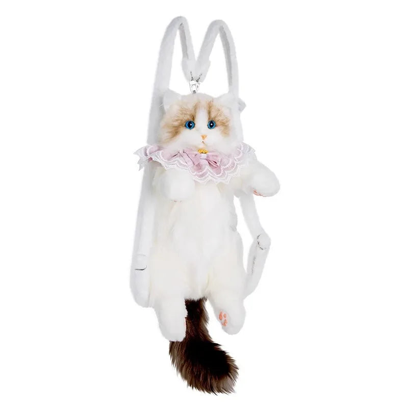 Cuddly Companion Backpack – Realistic, Soft, and Fun! gengu Store
