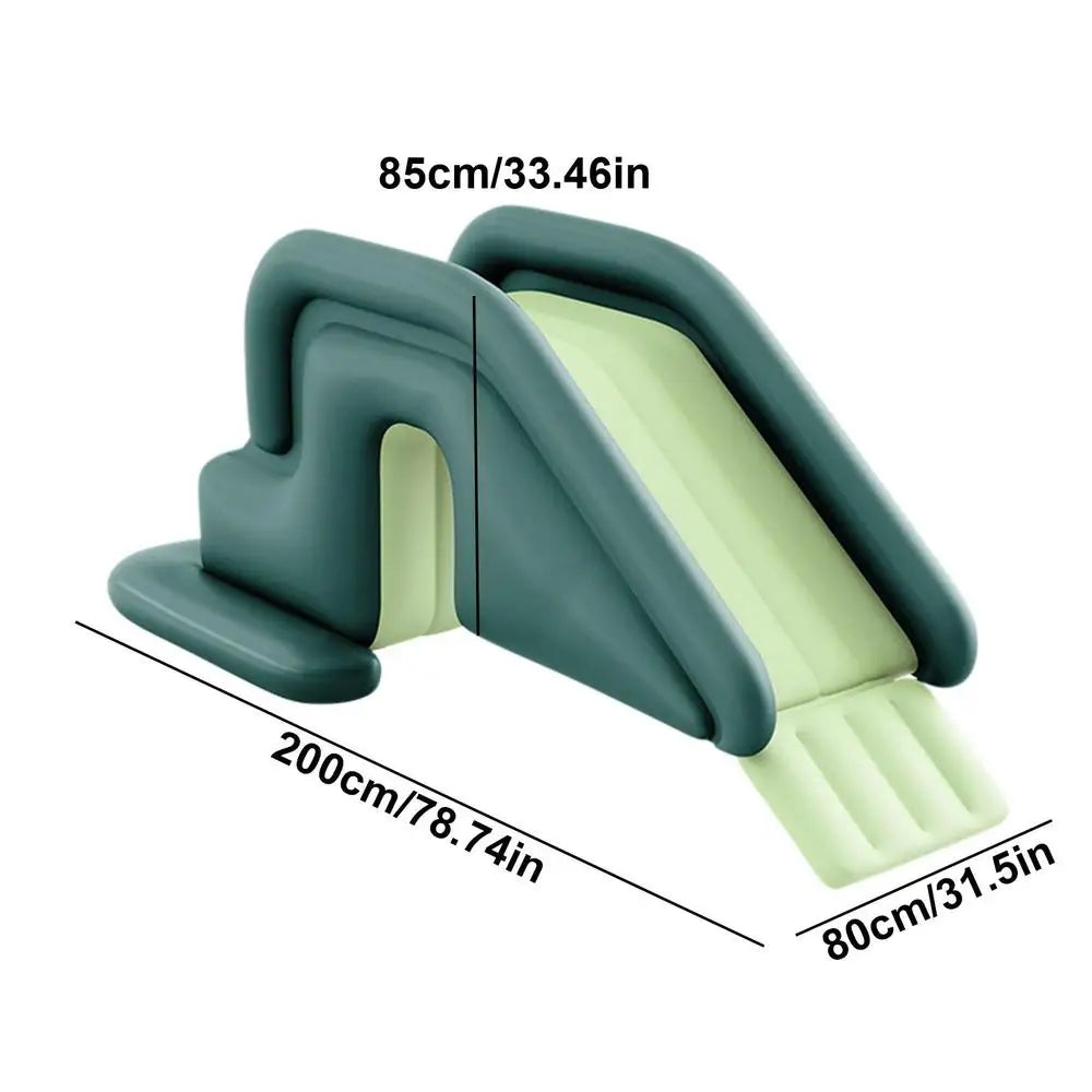 Tobogán de agua inflable para piscina, centro de juegos de juguete para exteriores, toboganes de agua inflables para centro de juegos acuáticos sobre el suelo