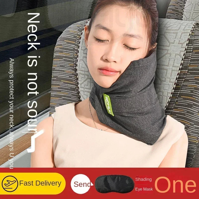 NeckNest™ Ergonomic Pillow ✈️😴 Sleep Better Anywhere