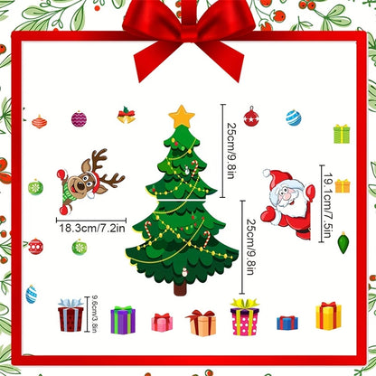 Festive Fridge Magnets – Holiday Sticker Set