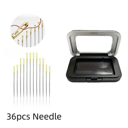 Magnetic Sewing Needles Holder Black Rectangle Sewing Needle Storage AliExpress