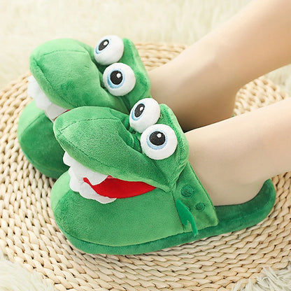 CrocCozy™ Slippers: Warm, Funny Comfort for All Ages 🐊