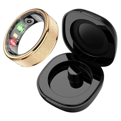COLMI R10 Smart Ring with Charging Case for Men Women, Health and Sleep Monitor, 5ATM Waterproof, Multi-sport Mode Shop1103572318 Store