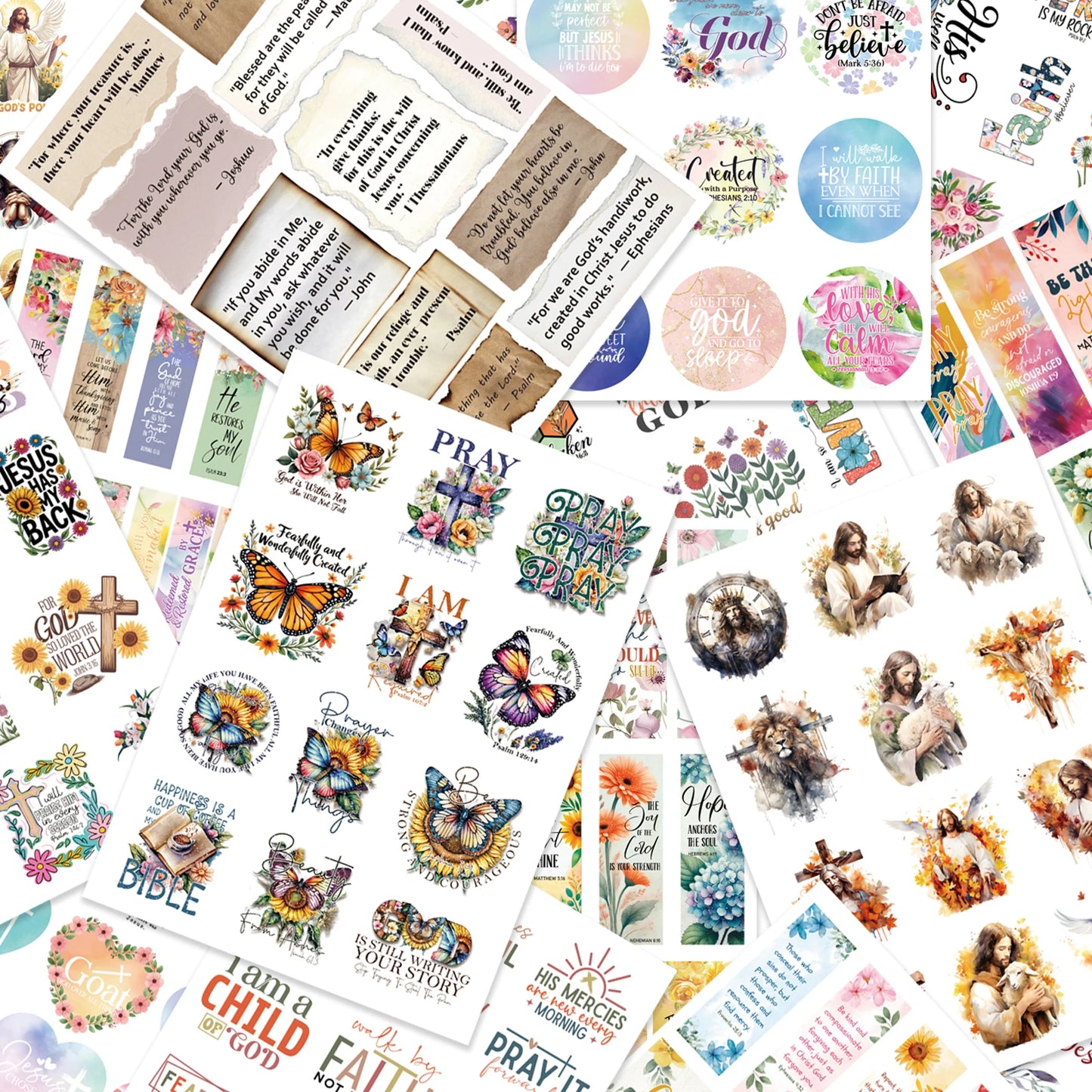 FaithWords™ Christian Verse Sticker Book ✝️📖