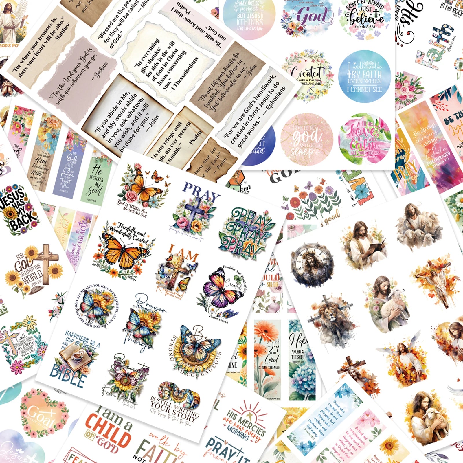 FaithWords™ Christian Verse Sticker Book ✝️📖