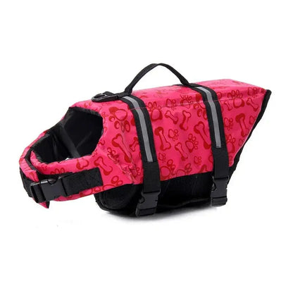 Dog Inflatable Swimsuit Easy to Carry Pet Life Jacket with Pump, Size: Chocolate Chronos