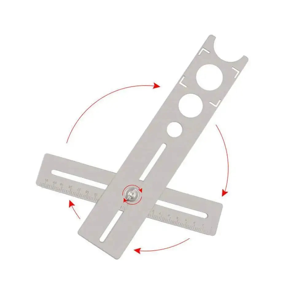 Tile angle Adjustable Tile Locator To Wall Marking Position Ruler AliExpress