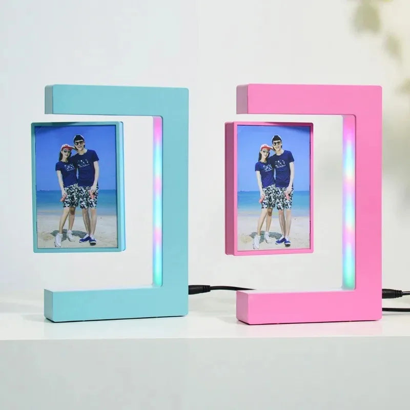 FloatFrame Magnetic Floating Photo Display for Airborne Memories