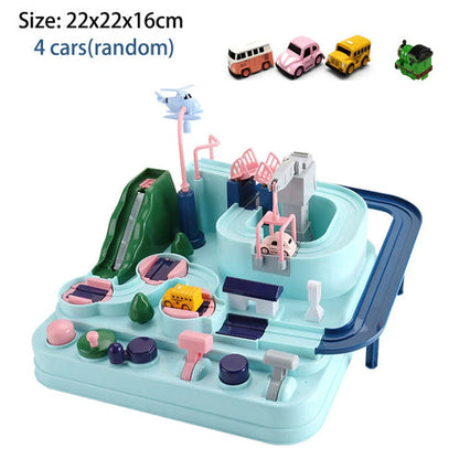 Racing Rail Car Model Space Aerospace Animals Educational Toys AliExpress