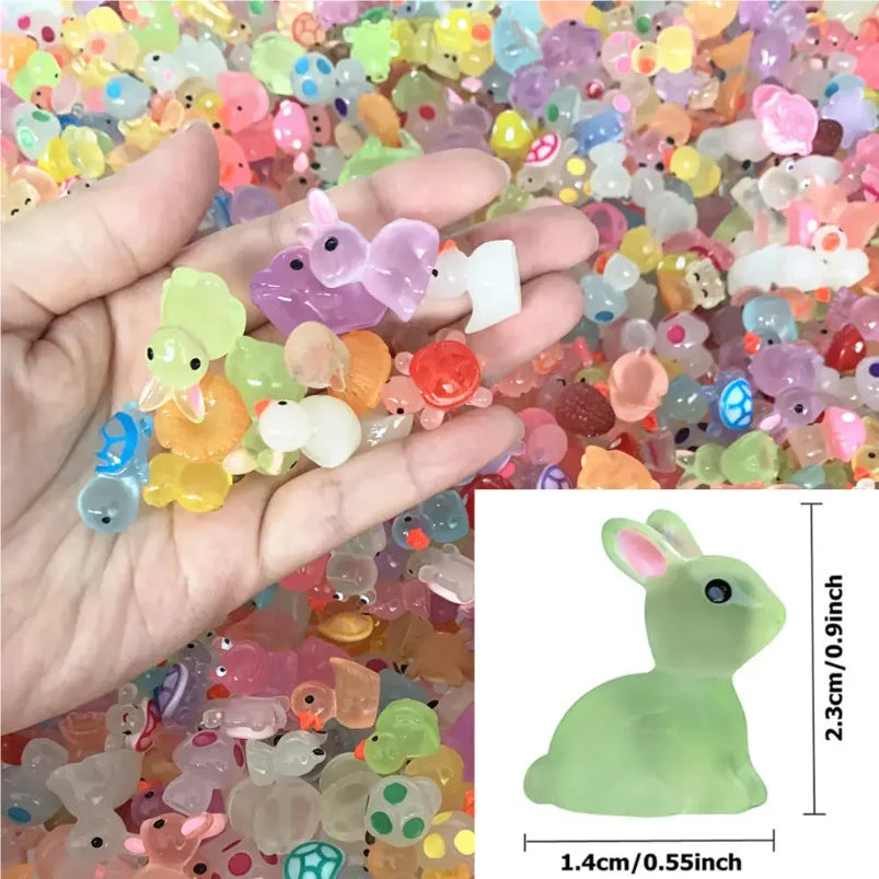 GlowCritters™ Mini Animal Set 🐾✨ Cute by Day, Glowing by Night