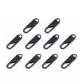 10 Piezas Tiradores de Cremallera Deslizador Instantáneo Reparación de Cremalleras Reemplazo de Hebilla Defectuosa para Bolsos Maletas Cabeza de Cremallera Manualidades de Costura DIY
