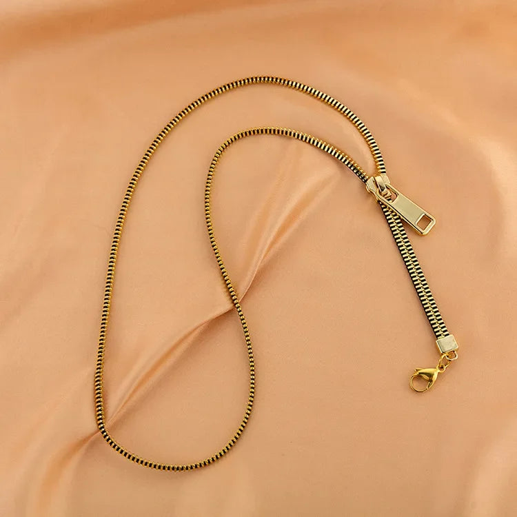 ZipGlam™ – Dúo ajustable de collar y pulsera