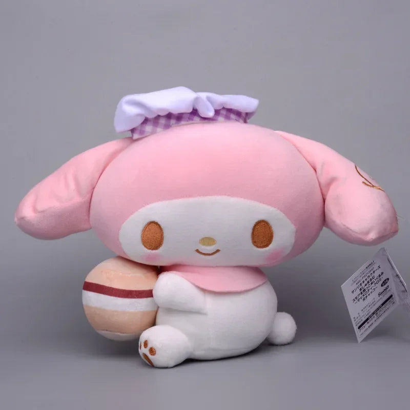 20cm Sanrio Cartoon Plush Toy Kawali Cinnamoroll Kuromi My Melody Soft FunnyCHood Store