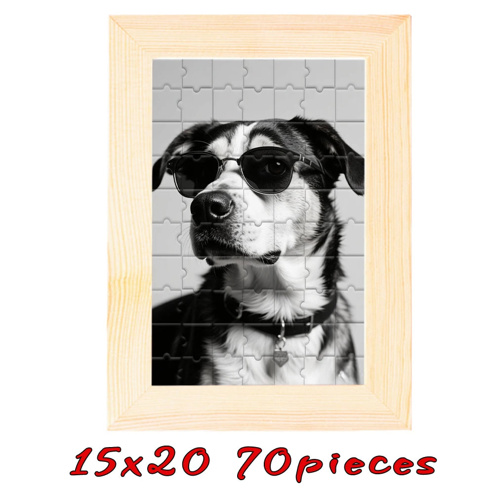 MemoryFrame™ Rompecabezas de Madera 🧩💖 Construye los Momentos que Amas