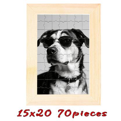 MemoryFrame™ Wooden Puzzle 🧩💖 Build the Moments You Love
